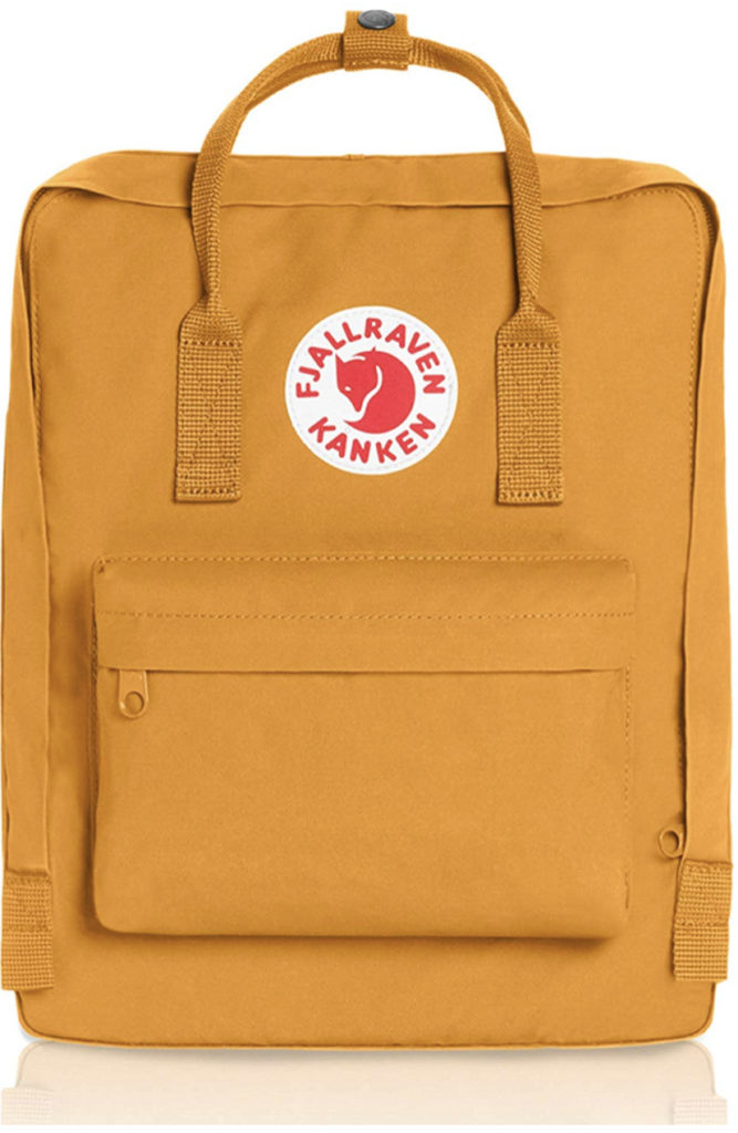 vans yellow backpack