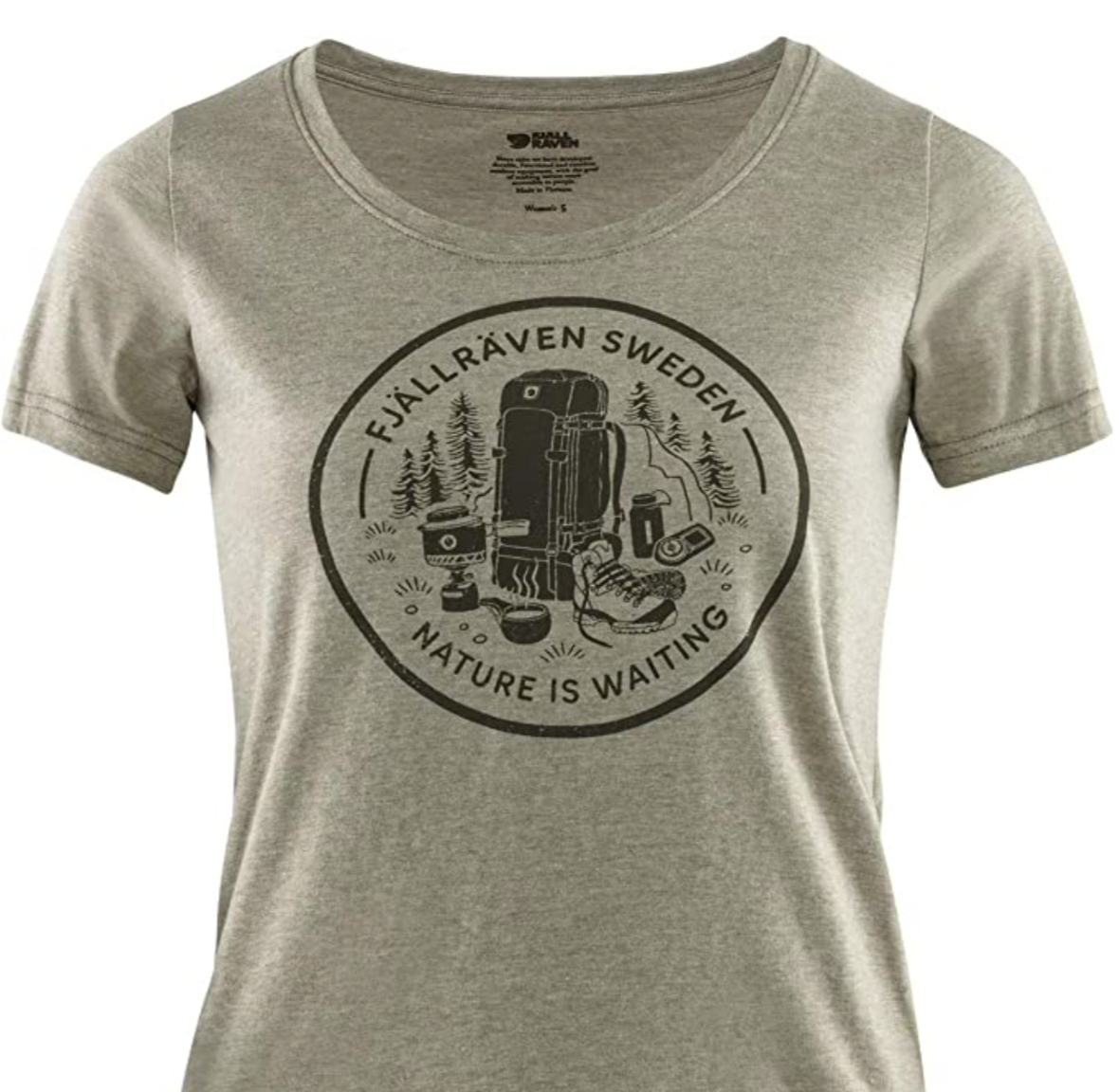 FJALLRAVEN Women's Fikapaus T-Shirt